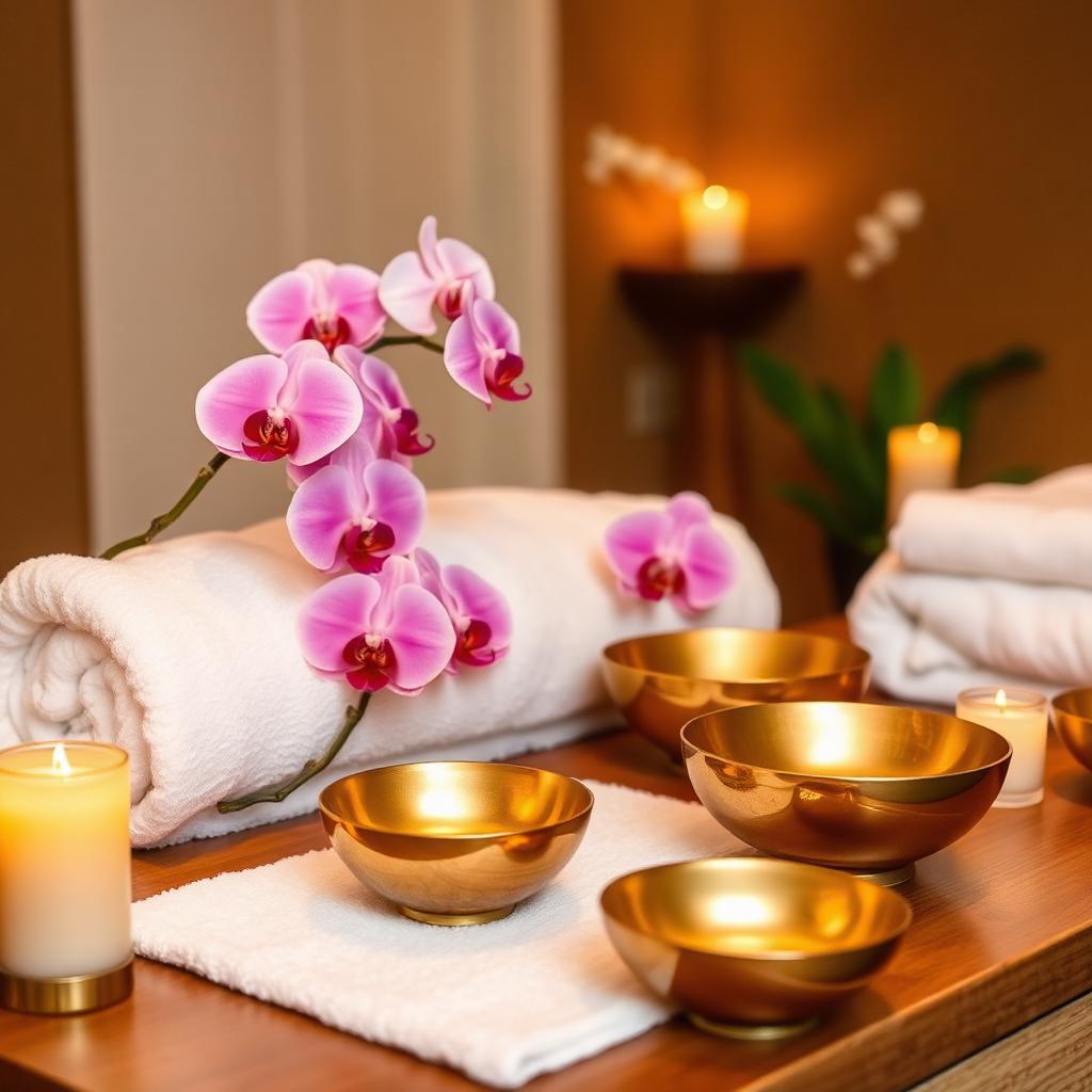 Setup de spa day